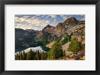 Framed Morning at Alpine Peak