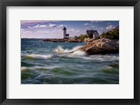 Framed Spring Afternoon at Annisquam Lighthouse