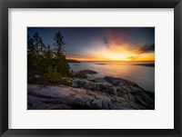 Framed Sheepscot Dawn