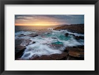 Framed Schoodic Tides II