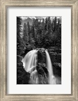 Framed Rick Berk-Nooksack Falls B&W.tif