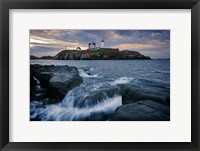 Framed Touch of Gray at Cape Neddick