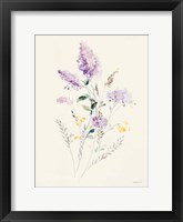 Framed Lilac Season II Pastel