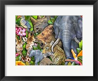 Framed African Wildlife