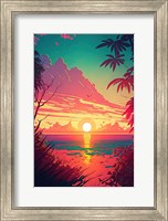 Framed Sunset B6