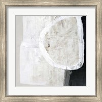 Framed White Stone