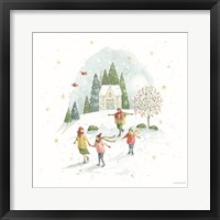 Magical Winterland V Framed Print