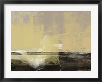 Framed Abstract Beige