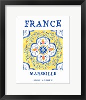 Mediterranean Breezes XIX Framed Print