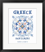 Mediterranean Breezes XX Framed Print