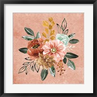 Floral Chic IV Framed Print