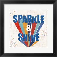 Sparkle and Shine IV Framed Print