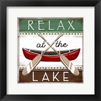 Framed Relax at the Lake
