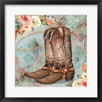 Framed Cowboy Boots