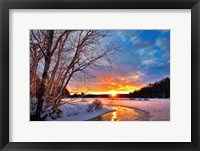Framed Winter Twilight