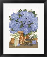 Framed Heavenly Hydrangeas