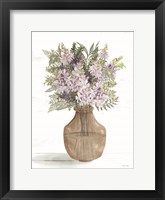Framed Lilac Vase