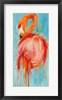 Framed Flamingo Pose