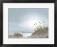 Framed Misty Morning Dunes