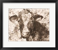 Framed Mable the Cow