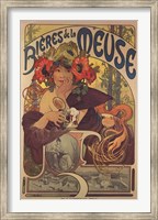 Framed Bieres de la Meuse