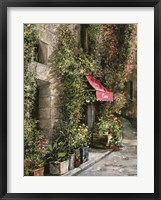 St.Moritz Cafe Framed Print