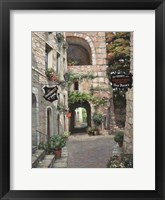 Framed Italian Country Village II