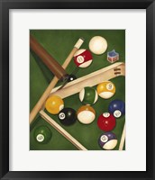 Rack'em Up I Framed Print