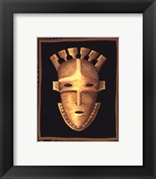 Framed African Mask III