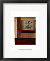 Framed Asian Collage I