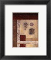 Asian Collage IV Framed Print