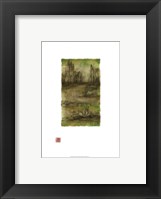 Framed Water Garden I