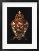 Red Porcelain Vase (P) I Framed Print