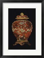 Red Porcelain Vase (P) II Framed Print