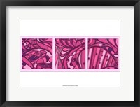 Framed Pink Fission I