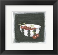 Framed Cherries in Bowl