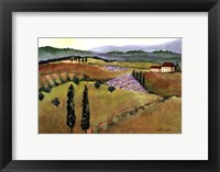 Tuscany Afternoon I Framed Print