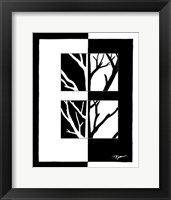 Framed Minimalist Tree II