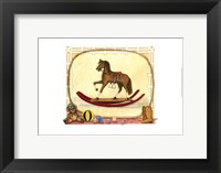 Framed Rocking Horse (D) I