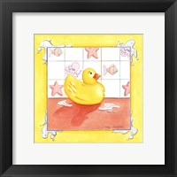 Rubber Duck (D) I Framed Print