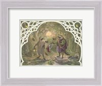 Framed Raccoon's Masked Ball