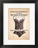 Chariklia's Lingerie I Framed Print