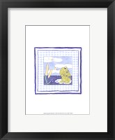 Framed Frog with Plaid (PP) I