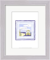 Framed Turtle with Plaid (PP) II