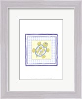 Framed Turtle with Plaid (PP) IV