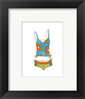 Beach Bikini II (PT) Framed Print