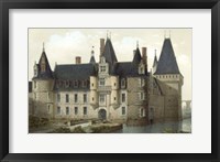 French Chateaux II Framed Print