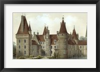 French Chateaux IV Framed Print
