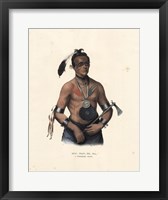 Framed Winnebago Chief