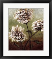 Framed Eastern Dahlias II